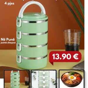 Kuti Ushqimi Lunch box 4 pjese