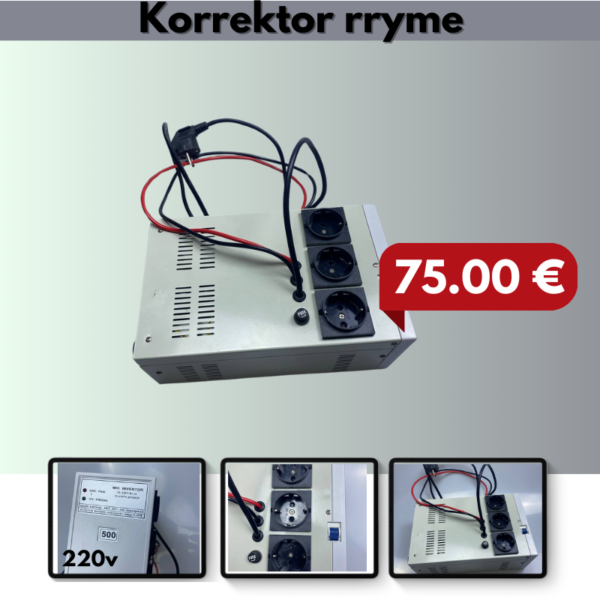 Korrektor rryme 220v