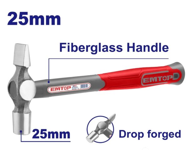 Çekiç profesional 25 mm me pjesë goditëse horizontale EMTOP EMHM5325