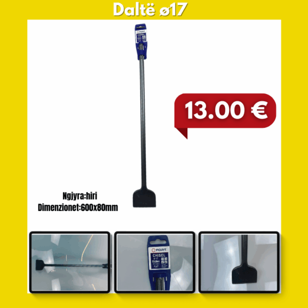 Daltë 600x80mm ø17