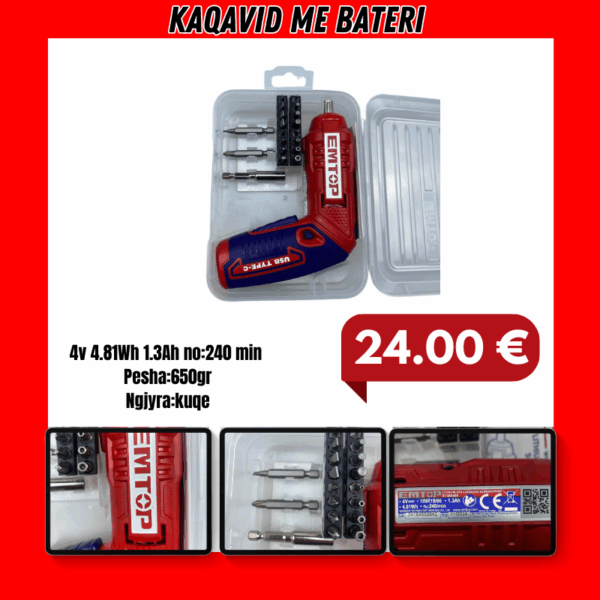 Kaqavid me bateri