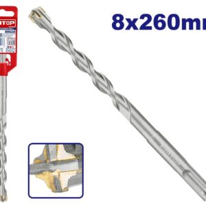 Set me burgi industrialë për beton EMTOP SDS Plus 8x260mm EHDR220804