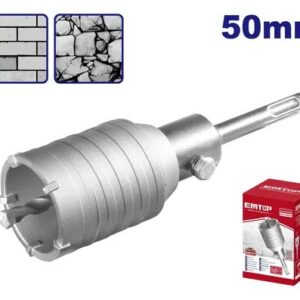 Kupë shpimi Widia me udhëzues 50mm – EMTOP SDS Plus EHCS0501