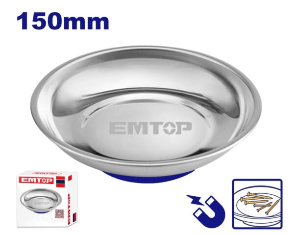 Tabaka Magnetike Rrethore EMMC3001 prej Çeliku Inoks