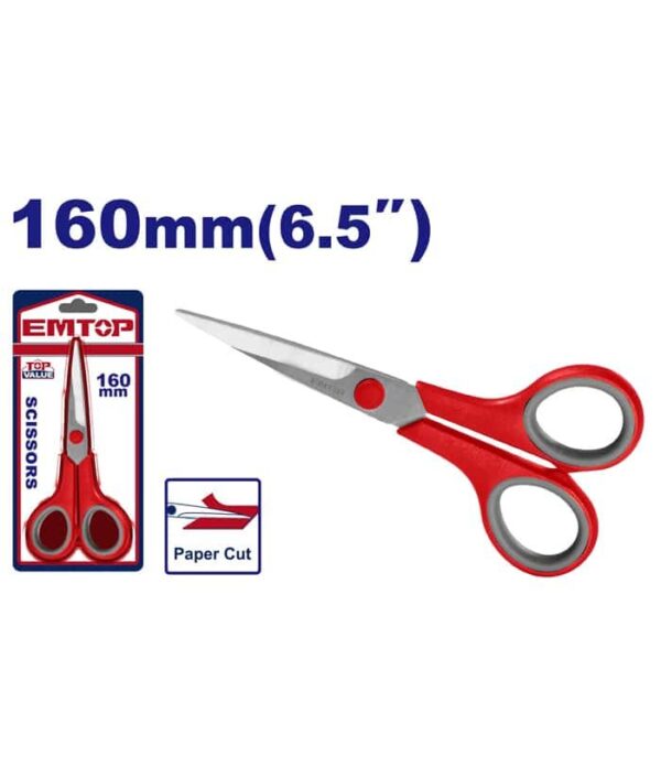 Gërshërë prej çeliku inox 160mm – EMTOP EMSX2607