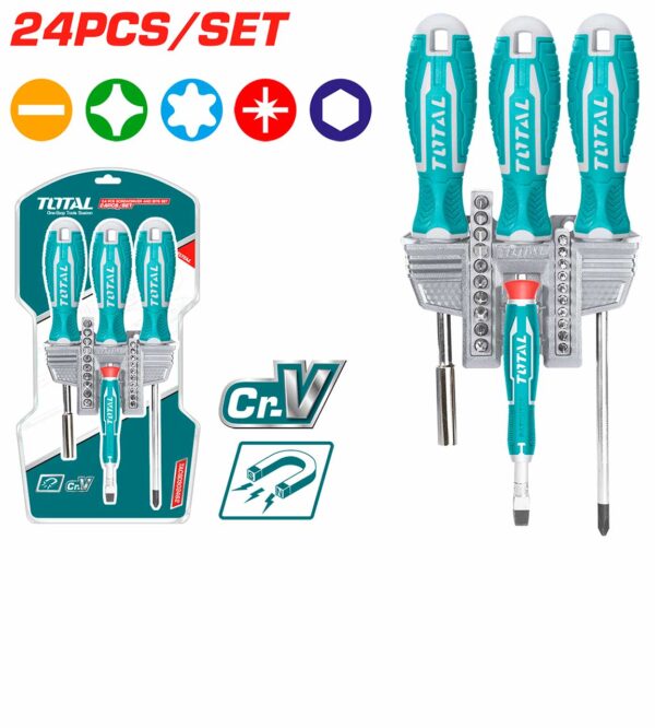TOTAL SET KACAVIDA DHE BITA 24 COPE (TACSD302462)