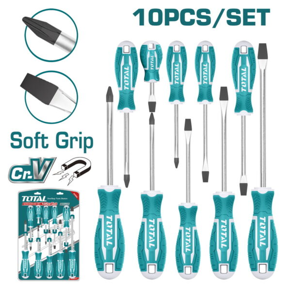 TOTAL SET KACAVIDA 10 Copë (THT250610)
