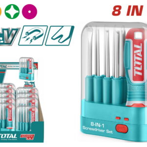 TOTAL SET KACAVIDA ME MAJE TË NDRYSHUESHME 9 COPË (THT250906)