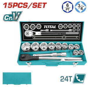 TOTAL SET GIDORE 15 COPË 3/4" (THT341151)