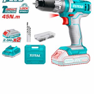 TOTAL BURGI ME GODITJE AKU 20V (TIDLI201452)