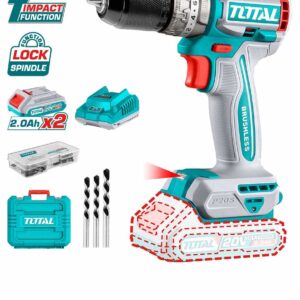 TOTAL BURMASHIN ME GODITJE BRUSHLESS 20V LI-ION (TIDLI20602)