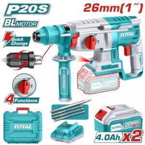 TOTAL BURMASHIN ME GODITJE LI-ION 20V / 4Ah (TRHLI202289)